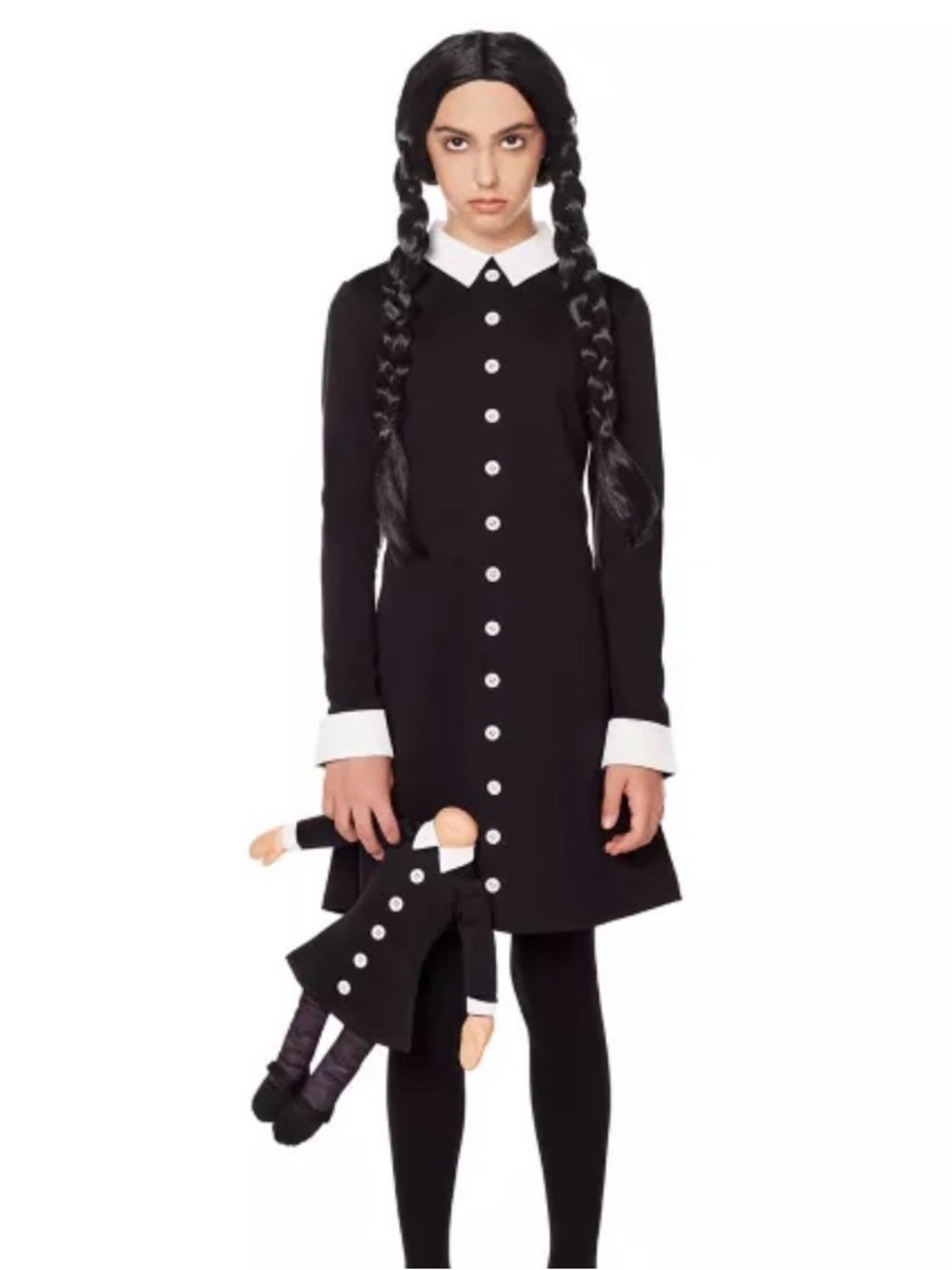 XL 12-14 • Wednesday Addams the Addams family costume. Wednesday Adams